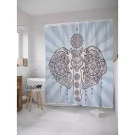 Штора-занавеска для ванной JOYARTY