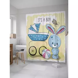 Штора-занавеска для ванной JOYARTY