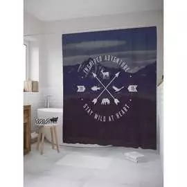 Штора-занавеска для ванной JOYARTY