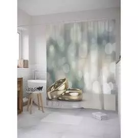 Штора-занавеска для ванной JOYARTY