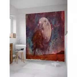 Штора-занавеска для ванной JOYARTY