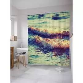 Штора-занавеска для ванной JOYARTY