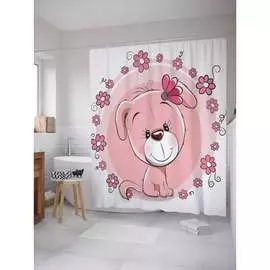 Штора-занавеска для ванной JOYARTY