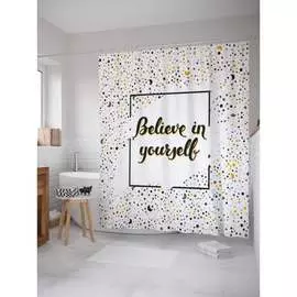 Штора-занавеска для ванной JOYARTY