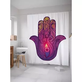 Штора-занавеска для ванной JOYARTY