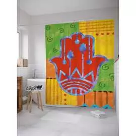 Штора-занавеска для ванной JOYARTY