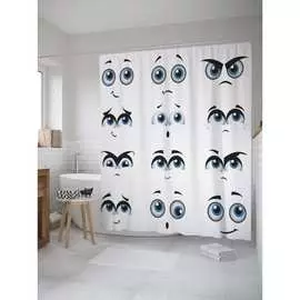 Штора-занавеска для ванной JOYARTY