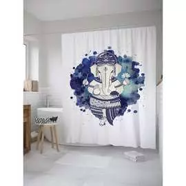 Штора-занавеска для ванной JOYARTY