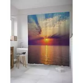 Штора-занавеска для ванной JOYARTY