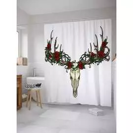 Штора-занавеска для ванной JOYARTY