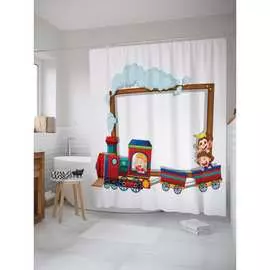 Штора-занавеска для ванной JOYARTY