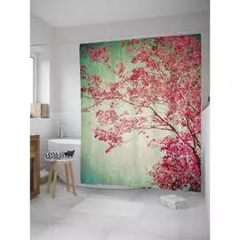 Штора-занавеска для ванной JOYARTY