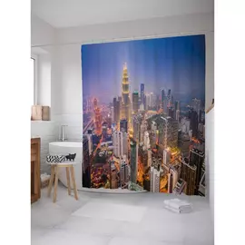 Штора-занавеска для ванной JOYARTY