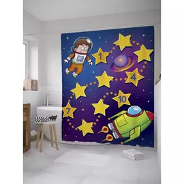 Штора-занавеска для ванной JOYARTY