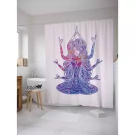 Штора-занавеска для ванной JOYARTY