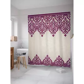 Штора-занавеска для ванной JOYARTY