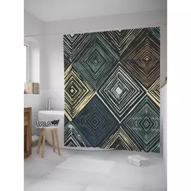 Штора-занавеска для ванной JOYARTY