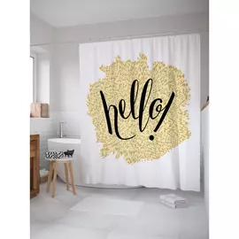 Штора-занавеска для ванной JOYARTY