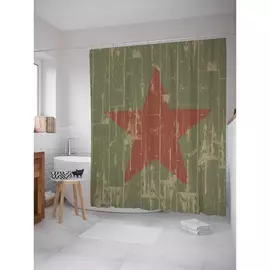 Штора-занавеска для ванной JOYARTY