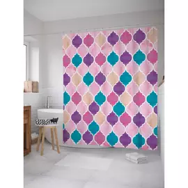 Штора-занавеска для ванной JOYARTY