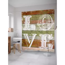 Штора-занавеска для ванной JOYARTY