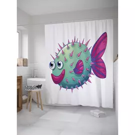 Штора-занавеска для ванной JOYARTY