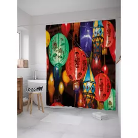 Штора-занавеска для ванной JOYARTY