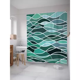 Штора-занавеска для ванной JOYARTY