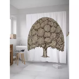 Штора-занавеска для ванной JOYARTY