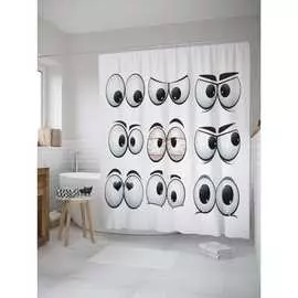 Штора-занавеска для ванной JOYARTY