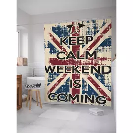 Штора-занавеска для ванной JOYARTY