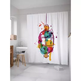 Штора-занавеска для ванной JOYARTY