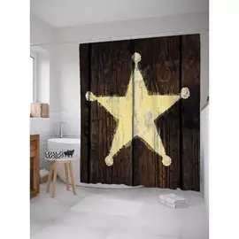 Штора-занавеска для ванной JOYARTY