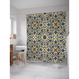 Штора-занавеска для ванной JOYARTY