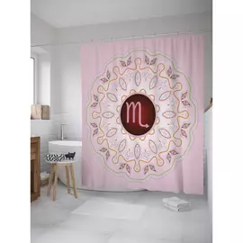 Штора-занавеска для ванной JOYARTY