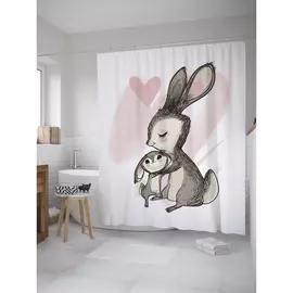 Штора-занавеска для ванной JOYARTY