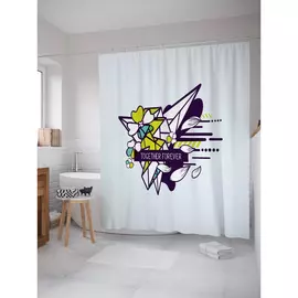 Штора-занавеска для ванной JOYARTY
