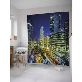 Штора-занавеска для ванной JOYARTY