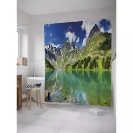 Штора-занавеска для ванной JOYARTY