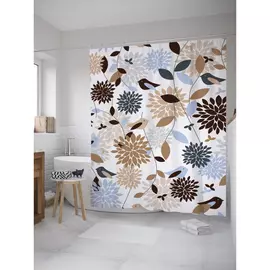 Штора-занавеска для ванной JOYARTY