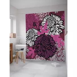 Штора-занавеска для ванной JOYARTY