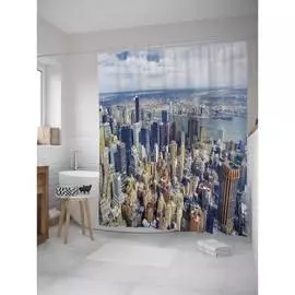 Штора-занавеска для ванной JOYARTY
