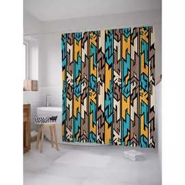 Штора-занавеска для ванной JOYARTY