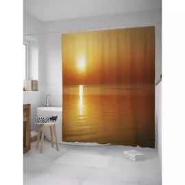 Штора-занавеска для ванной JOYARTY