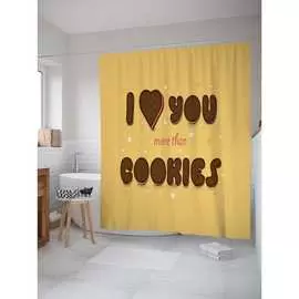 Штора-занавеска для ванной JOYARTY