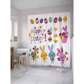 Штора-занавеска для ванной JOYARTY