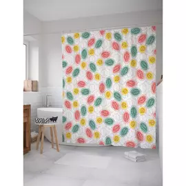 Штора-занавеска для ванной JOYARTY