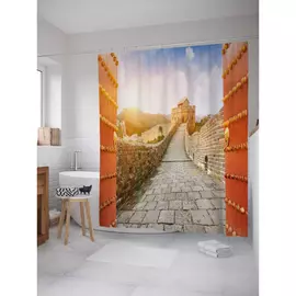 Штора-занавеска для ванной JOYARTY