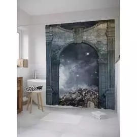 Штора-занавеска для ванной JOYARTY