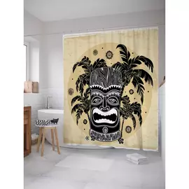 Штора-занавеска для ванной JOYARTY